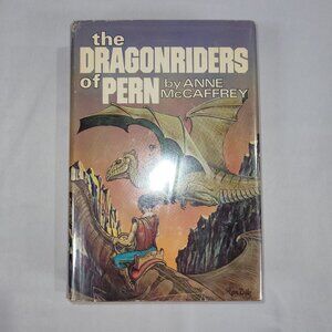Anne McCaffrey Dragonriders of Pern Vintage book Club Edition Hardcover